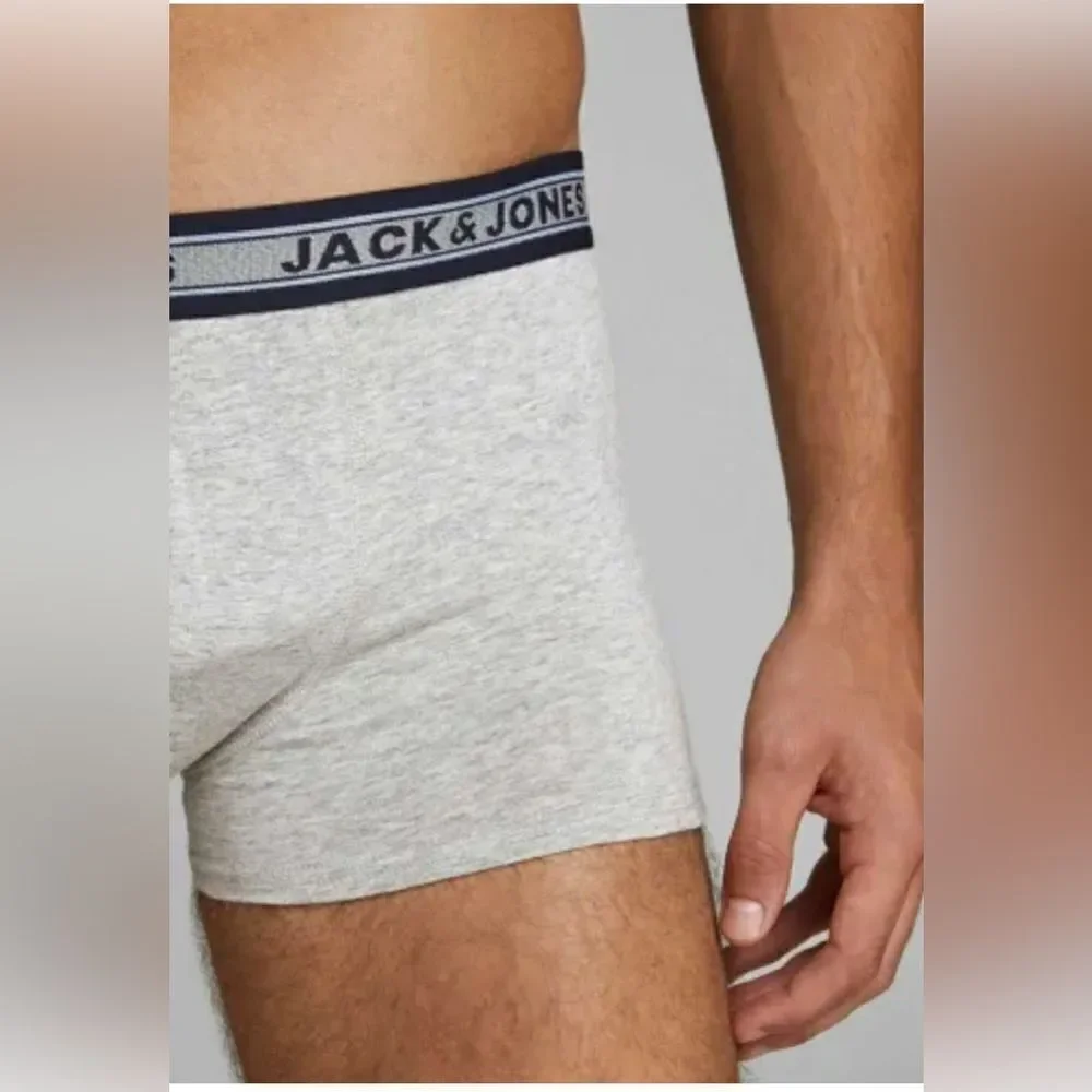 NWT Jack & Jones Men’s 5 Pack Boxer Briefs Different Colors - Size Large